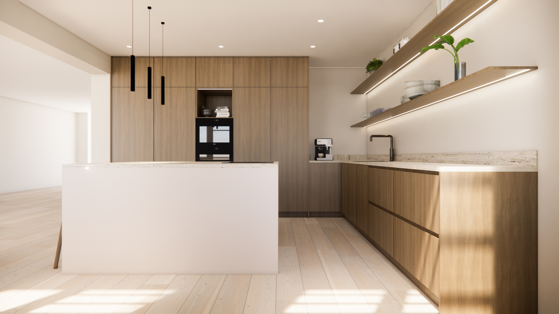 Luxe maatwerk keuken in Amsterdam ontworpen door Style-Over